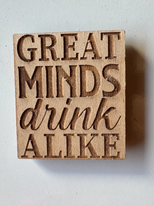 Great minds ...